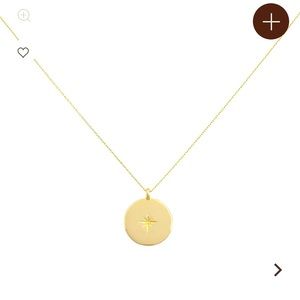 Uncommon James gold starburst necklace - 16” Gold